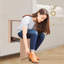Modern Wall Mounted Multifunctional Entry Folding Shoe Changing Stool-1126181422