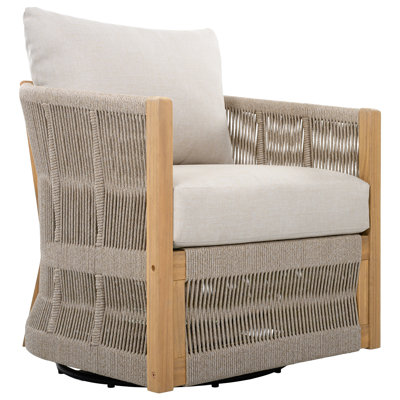 Acacia Swivel Patio Lounge Chair