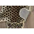 Harjo Cheetah Shaped Gold And Black Accent Rug-269065681