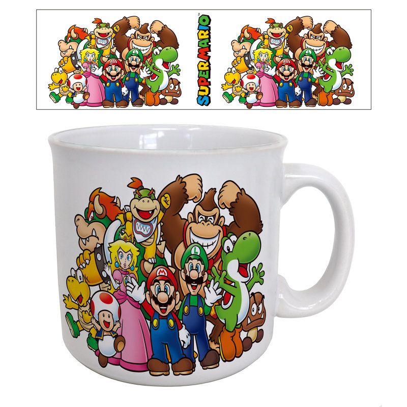 Super Mario - Lineup 20oz. Camper Mug