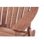 Chaise Adirondack pliante en bois surdimensionnée avec dossier et siège pré-assemblés, parfaite pour le jardin, la cour, le porche, la terrasse de la piscine et le foyer