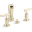 Purist® Vertical Spray Bidet Faucet with Handles-888618034-888618037