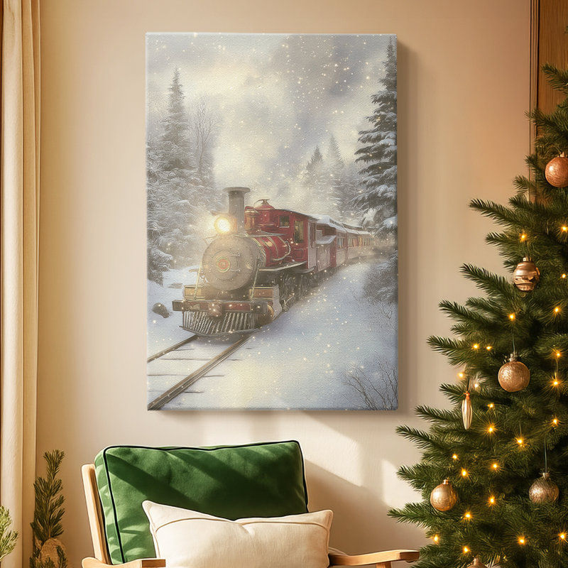 Silver Skies at Dawn-Premium Gallery Wrapped Canvas, 48" H x 32" W