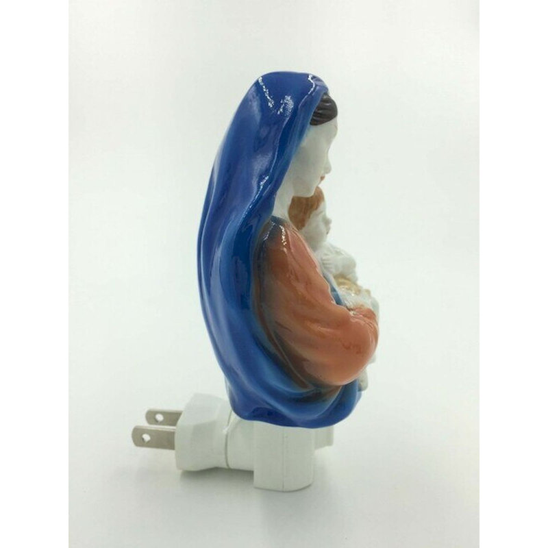 Veilleuse Marie et bébé Jésus