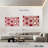 Kerner Red Hexagon Patterns-107980389