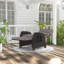 Wicker Outdoor Lounge Chair-1199795885