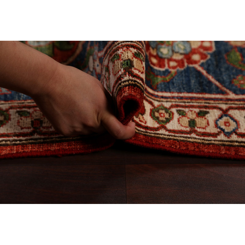 One-of-a-Kind 12'2" X 17'7" New Age Wool Area Rug in