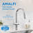 Amalfi 2-Handle Pull Down Sprayer Kitchen Faucet-117280003