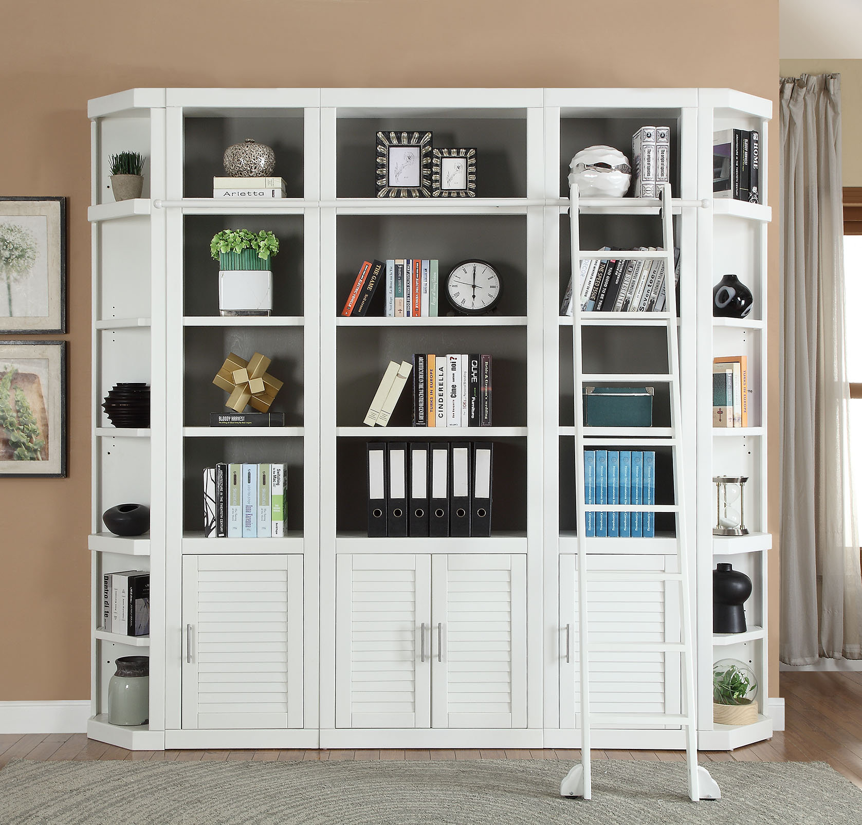 Catalina Kids Storage Desk & Tall Hutch