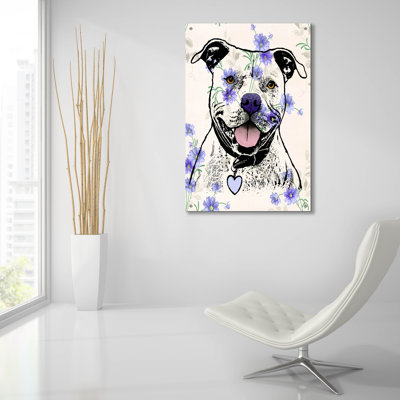 «Steal Your Heart» par Dean Russo, art mural en verre acrylique