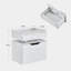 Arzie 50cm W Manufactured Wood Bedside Table