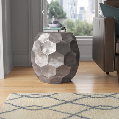 Kupang Iron Top End Table