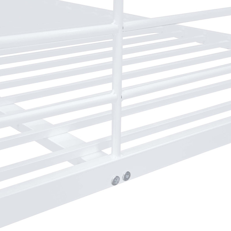 Lit superposé double Alaira pour enfants, Blanc