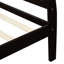 Lit plateforme simple en bois massif avec tête de lit et sans sommier tapissier, plateforme stable: Structure, facile à assembler-1637303618