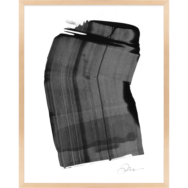 Brushstroke 1 by Jacques Pilon, Brown, 25" H x 20" W x 1.25" D