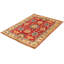 Tapis rouge Gazni noué à la main 5 pi 1 po x 6 pi 9 po