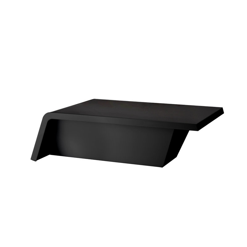 Rest Plastic Coffee Table, Black