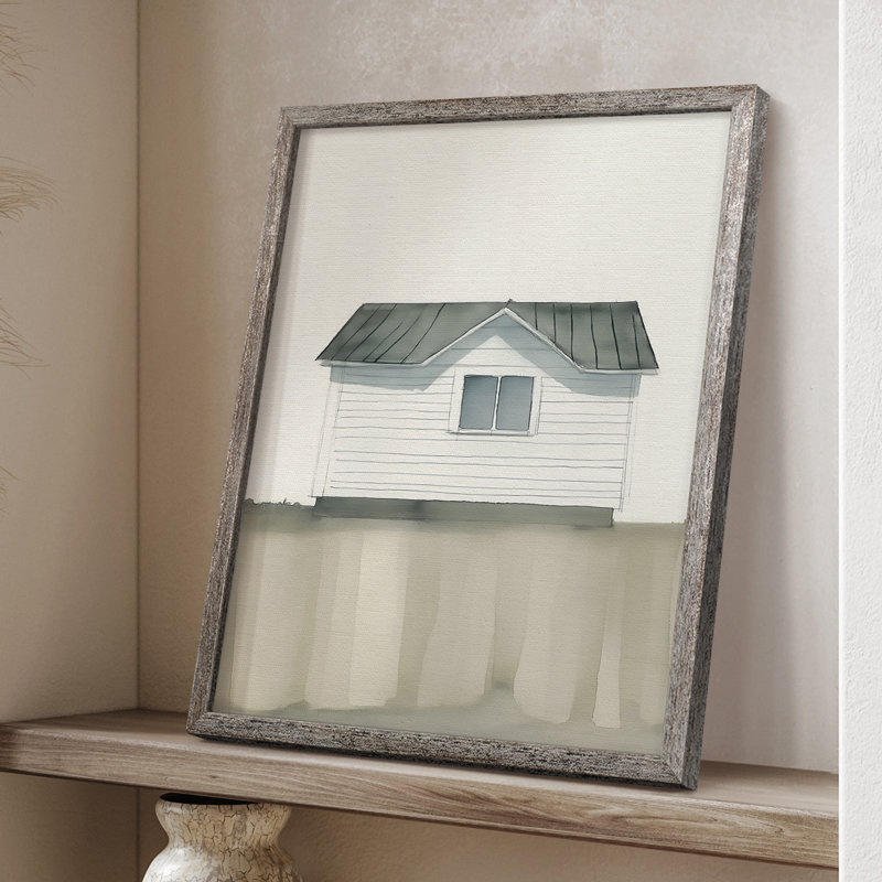 «LANDSCAPES Series Lxxi», reproduction encadrée - bois massif
