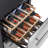 Newair 24" Built-in 20 Bottle and 80 Can Dual Drawer Indoor/Outdoor Wine and Beverage Fridge