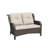 Meikel 49'' Wide Straight Wicker Loveseat with Cushions-700311647