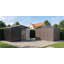 10 ft. W x 8 ft. D Apex Outdoor Garden Shed Metal Storage Shed