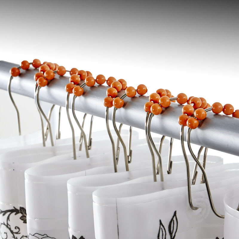 Shower Curtain with Hooks Included