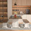 Chakelia Dining Table Set with Benches-1416661173