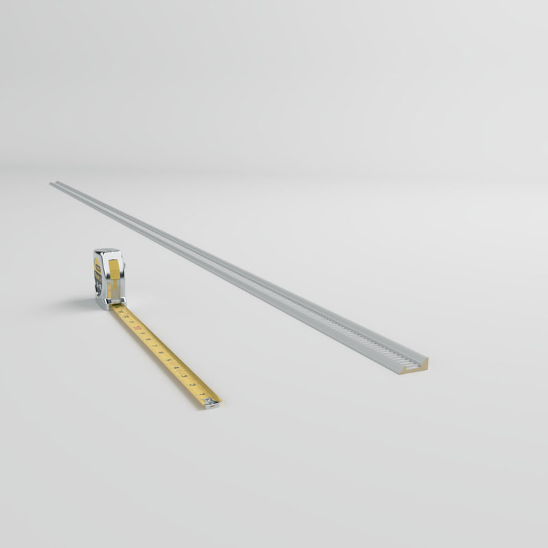Primed White Polyurethane Crown Chair Rail Moulding Set