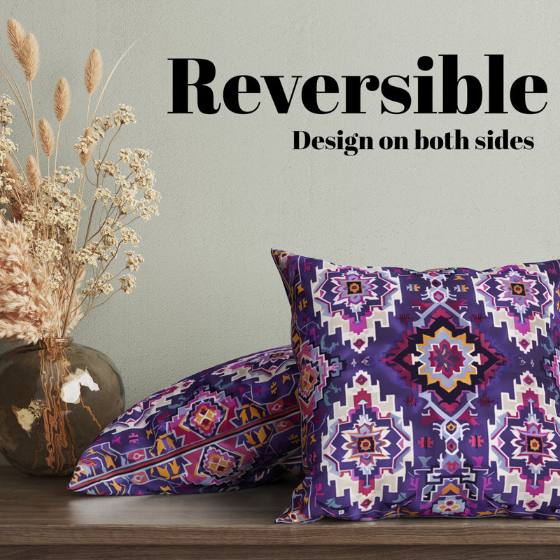 Housse de coussin Roshan Eastern Elegance, H 16 po x l 16 po
