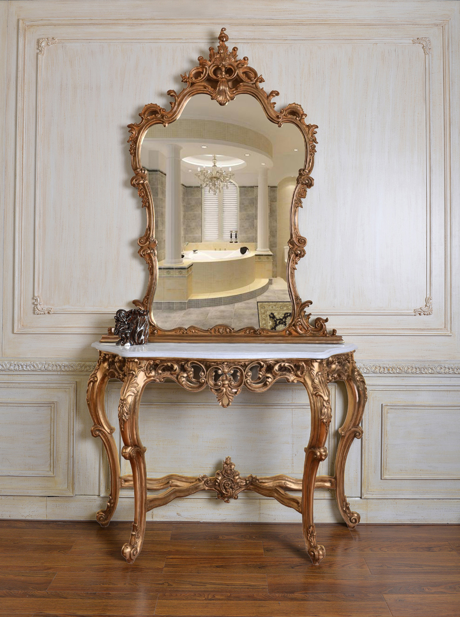 Table and mirror 2024 set