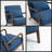 Mid Century Modern Accent Chair with Wood Frame and Waist Cushion - Plush Comfort for Living Room, Bedroom or Sunroom-868853096