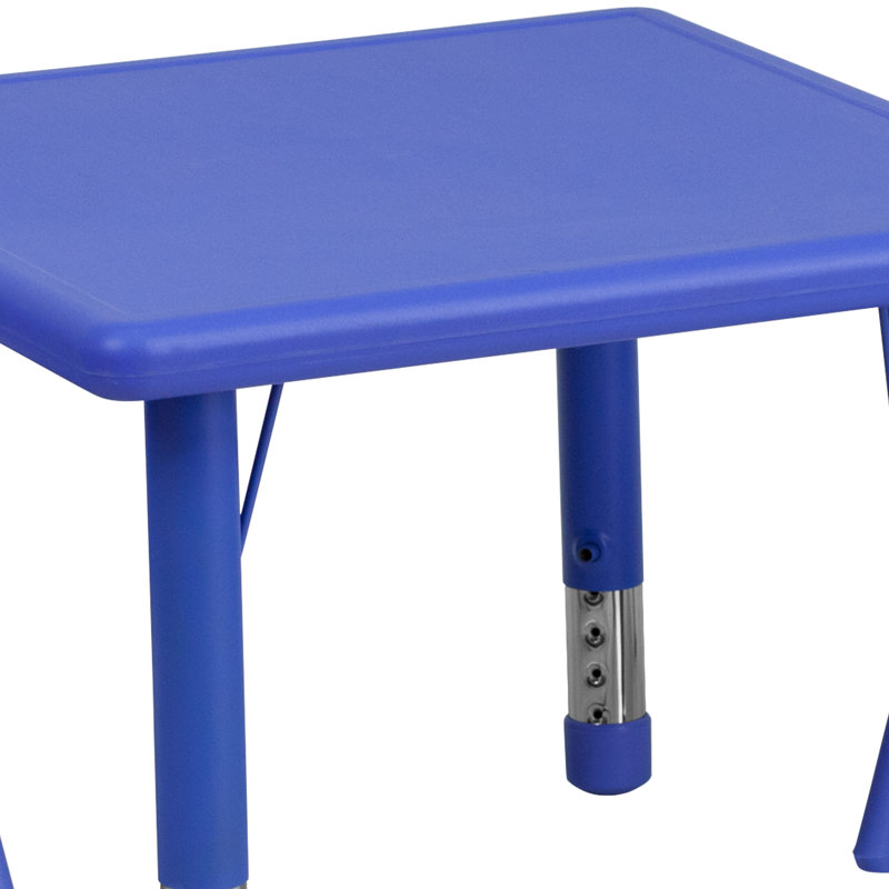 Ensemble de tables d'activités Goddard, Bleu
