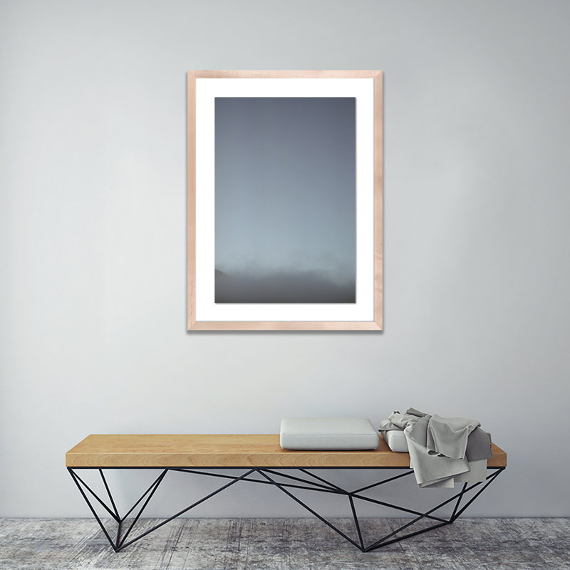 Clouds 1 Print by Riley Ryan, 48" H x 34" W x 2.5" D, Natural