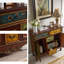 Armoire de rangement 5 portes 2 tiroirs