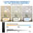 Socket Fan Light with Remote, Small Ceiling Fan with Lights, 1000LM Dimmable Light Bulb Fan with 3000K-6000K Selectable, 4 Speeds Socket Light Fans, E26 Base Screw in Fans for Bedroom, Kitchen, 17.7’’-1080939119-1080939112