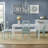 Bellmead Cross-Back Dining Set with Rectangular Table-19257332-49517800