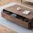 Rectangular solid wood coffee table-839046159