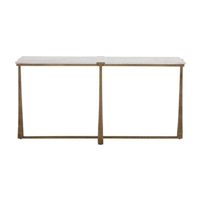 64'' W Marble Console Table