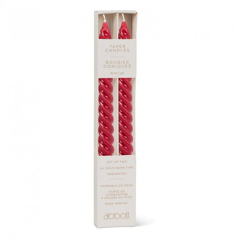 Bougie spirale serrée