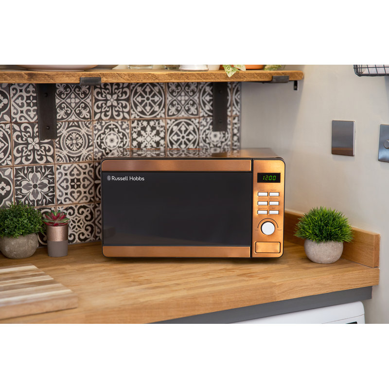 Russell Hobbs RHMD804CP-N 17 Litre Copper Effect Digital Microwave