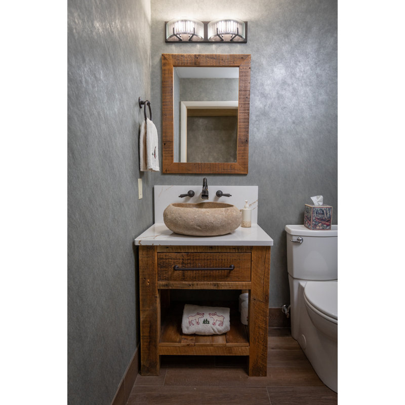 Lavabo vasque de salle de bain Natural River Rock Boulder