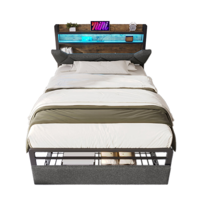 Solid Wood Bed