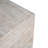 Outdoor/Indoor Square Travertine Lightweight Concrete Side Table