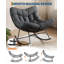 Chaise berçante d'extérieur Papasan-1062391674