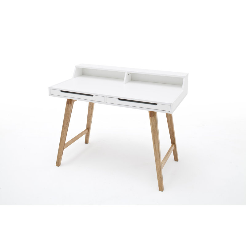 Padula Solid Wood Base Writing Desk
