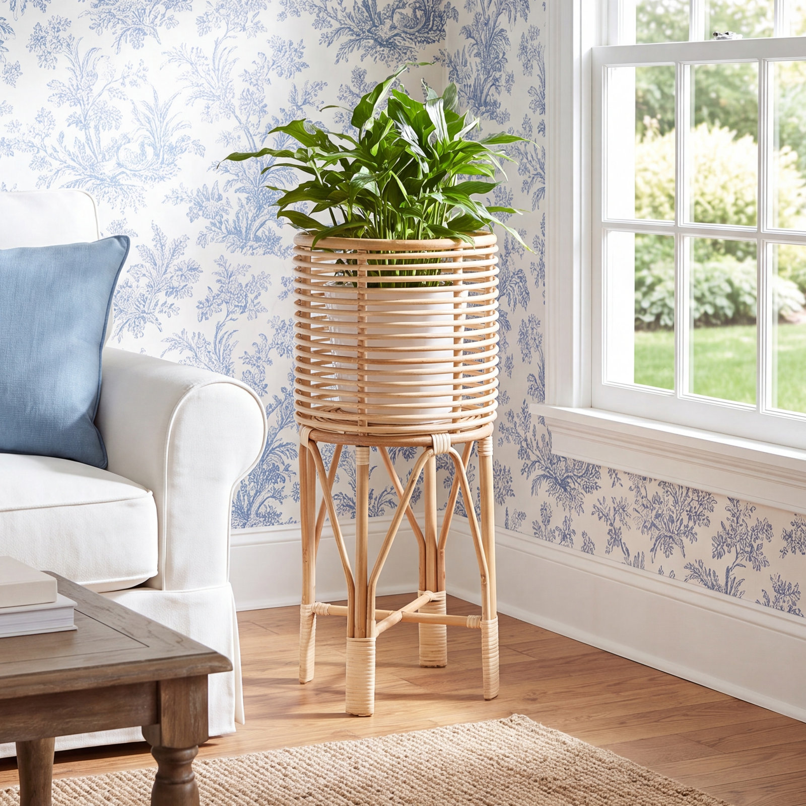 Andres Plant Stand, 28" H x 12" L x 12" D