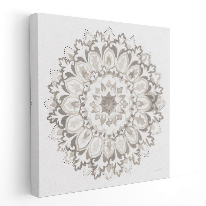 Mandala Delight II - reproduction d'art sur toile, H 20 po x l 20 po