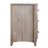 Solid Wood 3-drawer Nightstand In Gray Wash-525640176