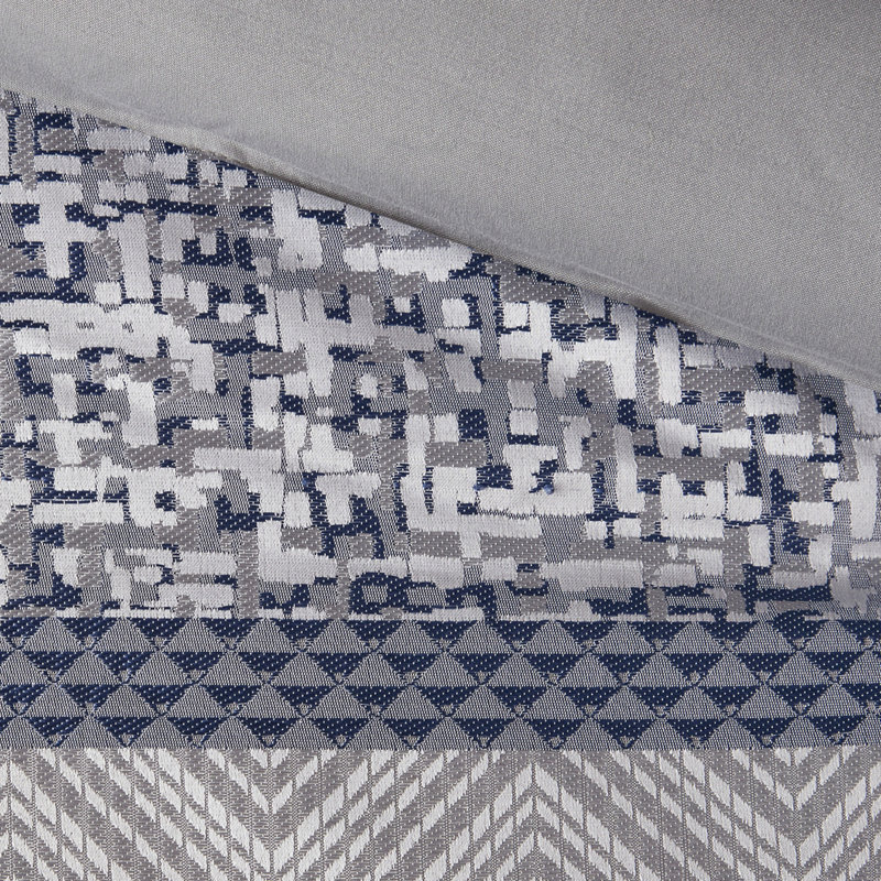 Couette 7 pièces bleu marine Queen - Luxe et délicatesse
