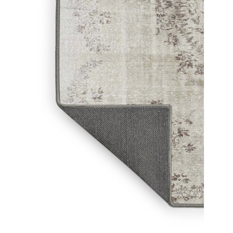 Tapis gris zone contemporaine, Rectangle 5 pi x 7 pi
